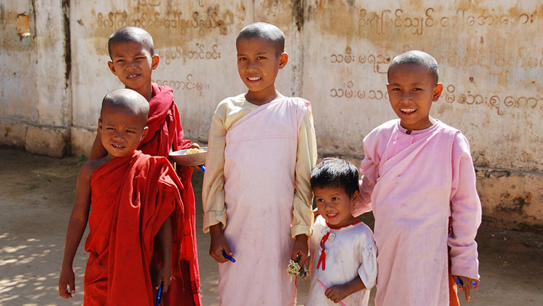 Peaceful Lifestyle of a Monk